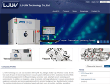 Tablet Screenshot of ljuhv.com